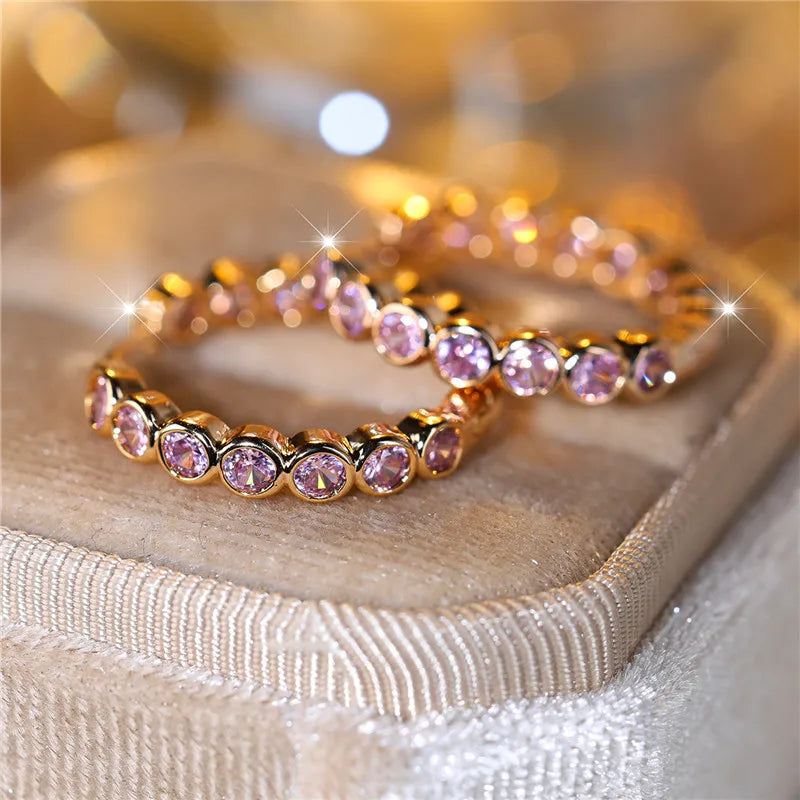 Luxe vrouwelijke kleine zwarte ronde oorbellen charme geel goud kleur trendy zirkoon steen bruiloft sieraden