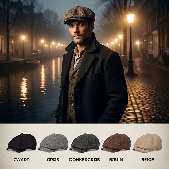 Shelby | Gorra Plana Vintage de Algodón