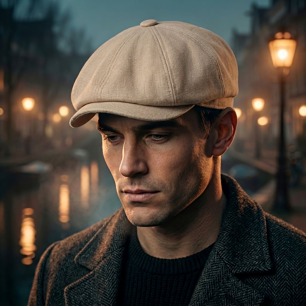 Shelby | Gorra Plana Vintage de Algodón