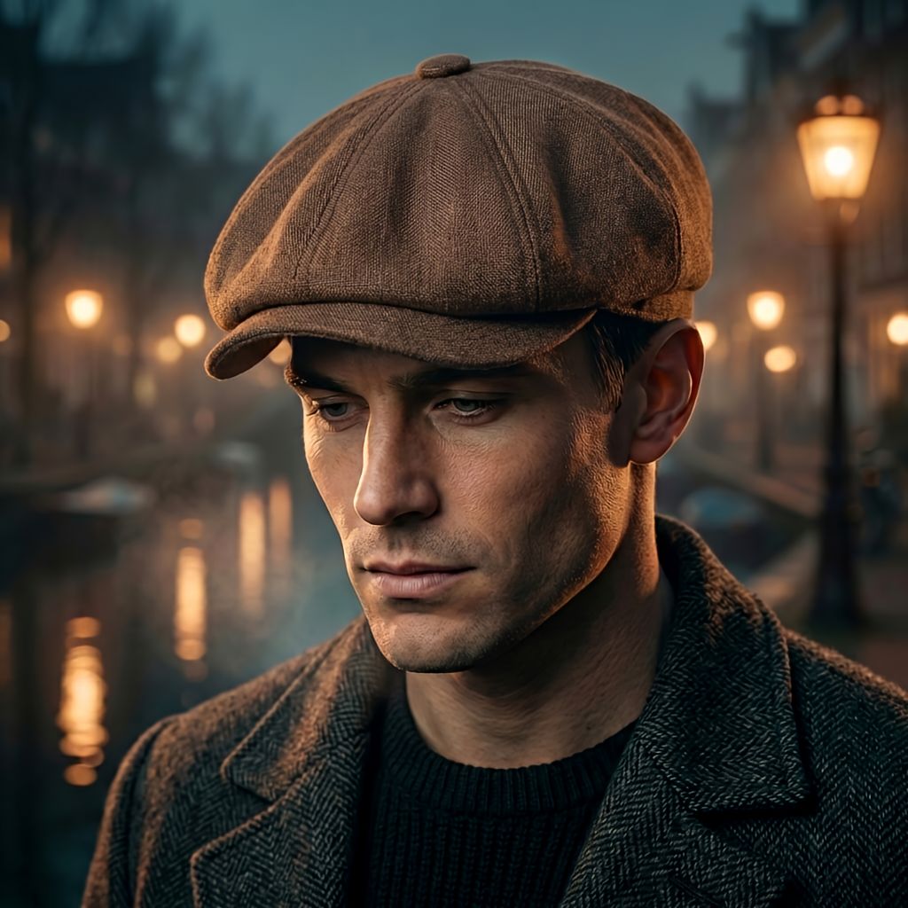 Shelby | Gorra Plana Vintage de Algodón