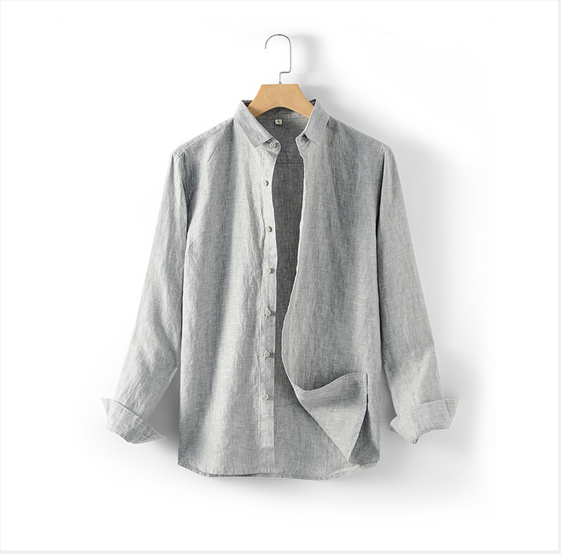 Shirt - Classic Collar And Button Front Breathable Fit