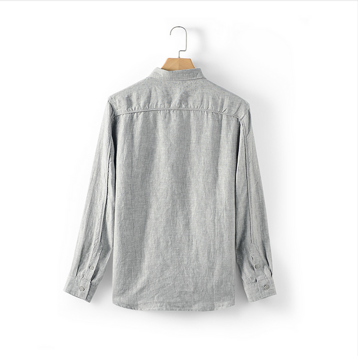 Shirt - Classic Collar And Button Front Breathable Fit