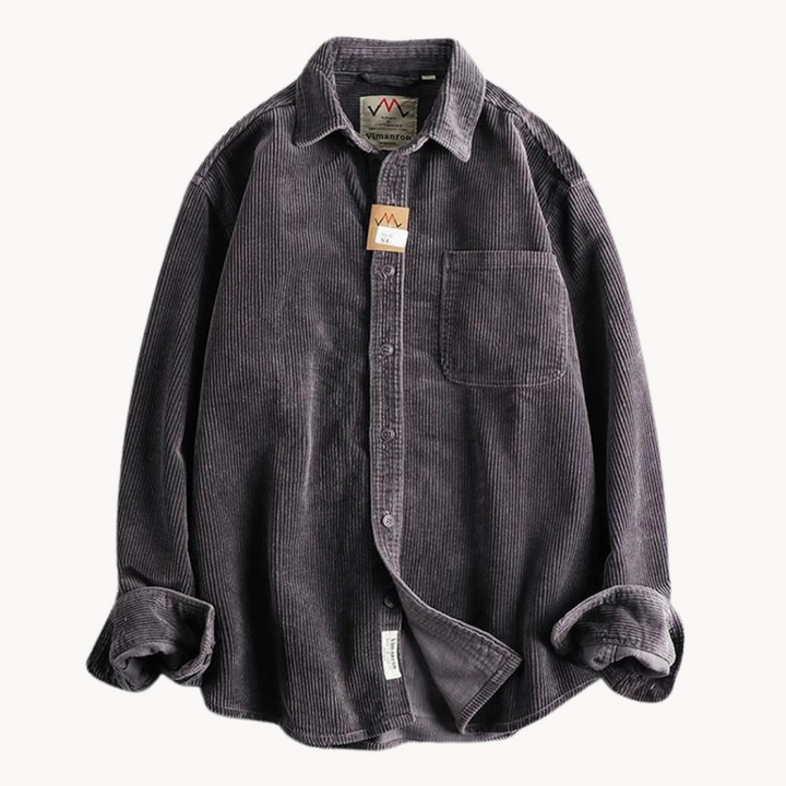 Shirt - Corded Texture & Reinforced Seams For Layering