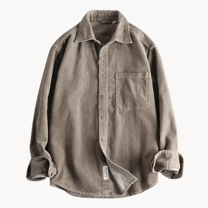 Shirt - Corded Texture & Reinforced Seams For Layering
