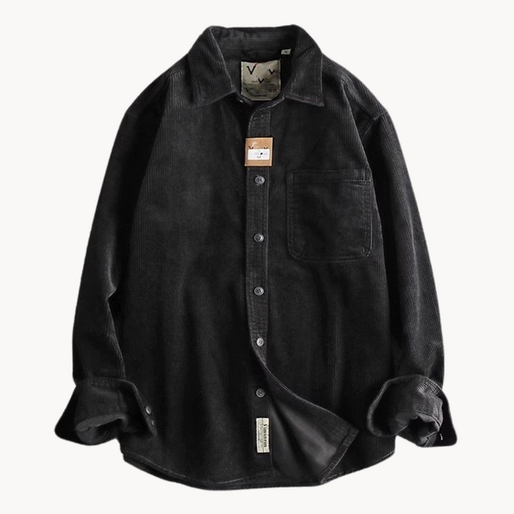 Shirt - Corded Texture & Reinforced Seams For Layering