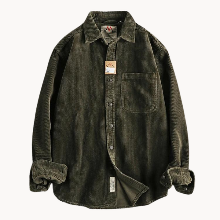 Shirt - Corded Texture & Reinforced Seams For Layering