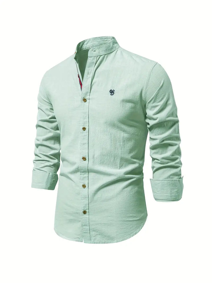 Shirt - Neat Collar & Clean Front For Easy Movement