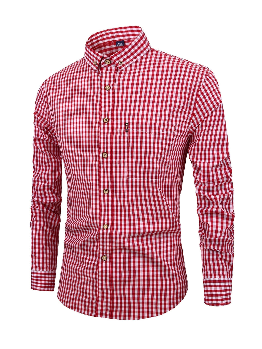 Shirt - Plaid Check And Soft Blend For Natural Movement