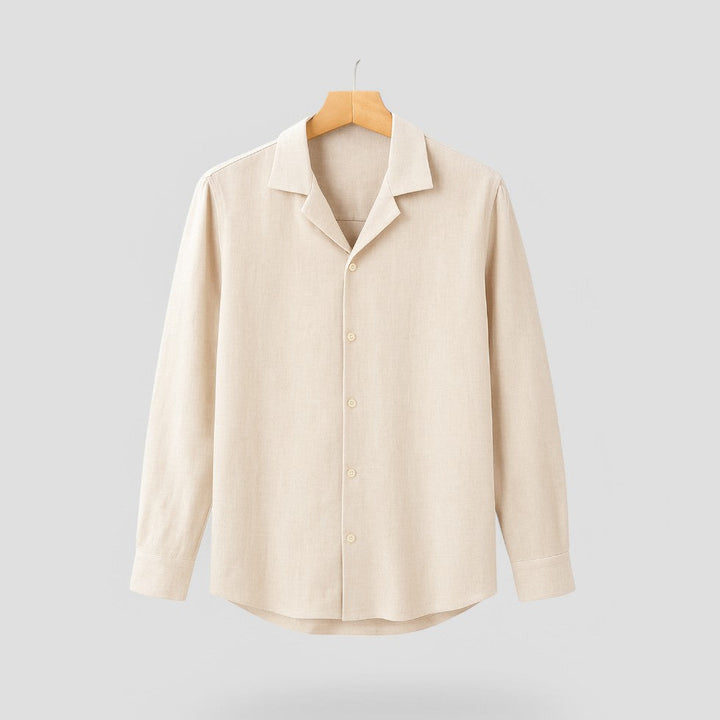 Shirt - Relaxed Shoulder Cut And Breathable Blend Comfort