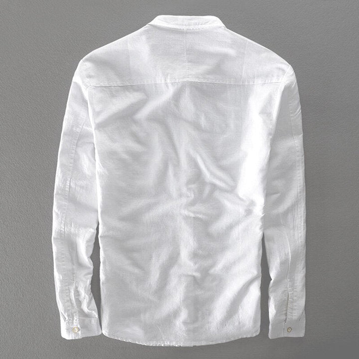 Shirt - Soft Blend Classic Collar And Button Front Airflow