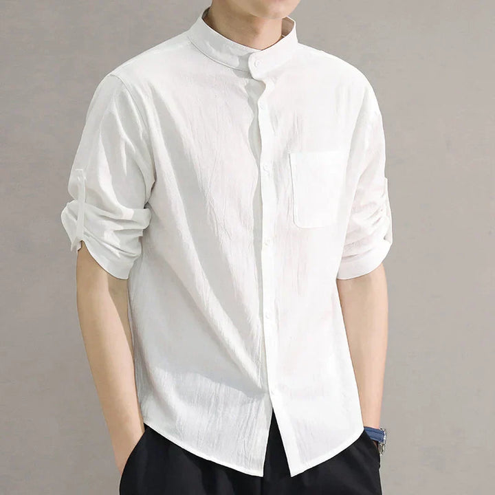 Short Sleeve Shirt - Tailored Fit And Free Arm Movement