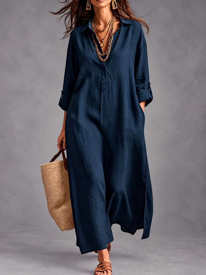 Tina | Vestido Maxi de Invierno