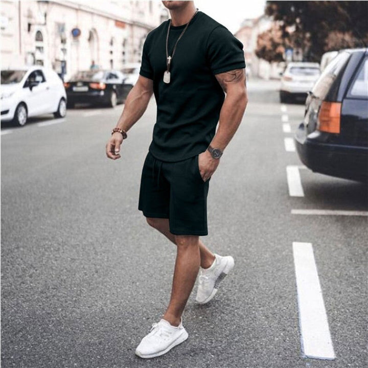 T Shirt And Shorts Set - Lightweight Blend And Easy Move