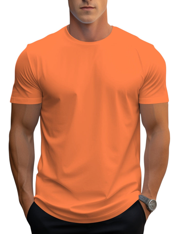 T-Shirt – Polyester Blend Regular Cut And Smooth Neckline