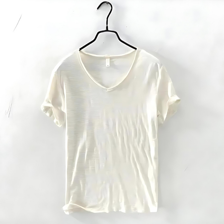 V Neck T-Shirt – Lightweight Blend & Breathable Fit