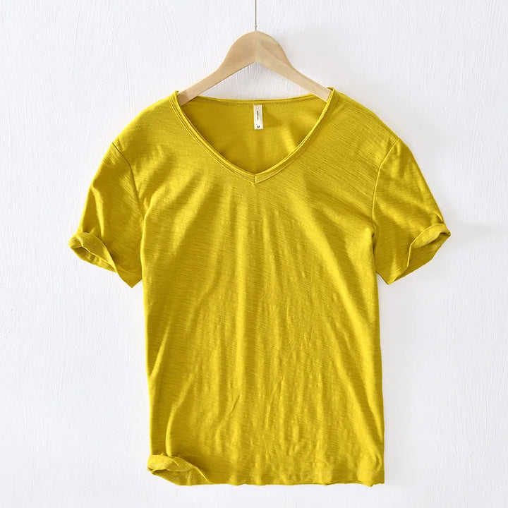 V Neck T-Shirt – Lightweight Blend & Breathable Fit