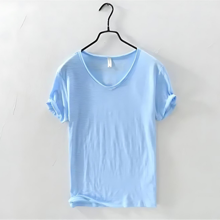 V Neck T-Shirt – Lightweight Blend & Breathable Fit