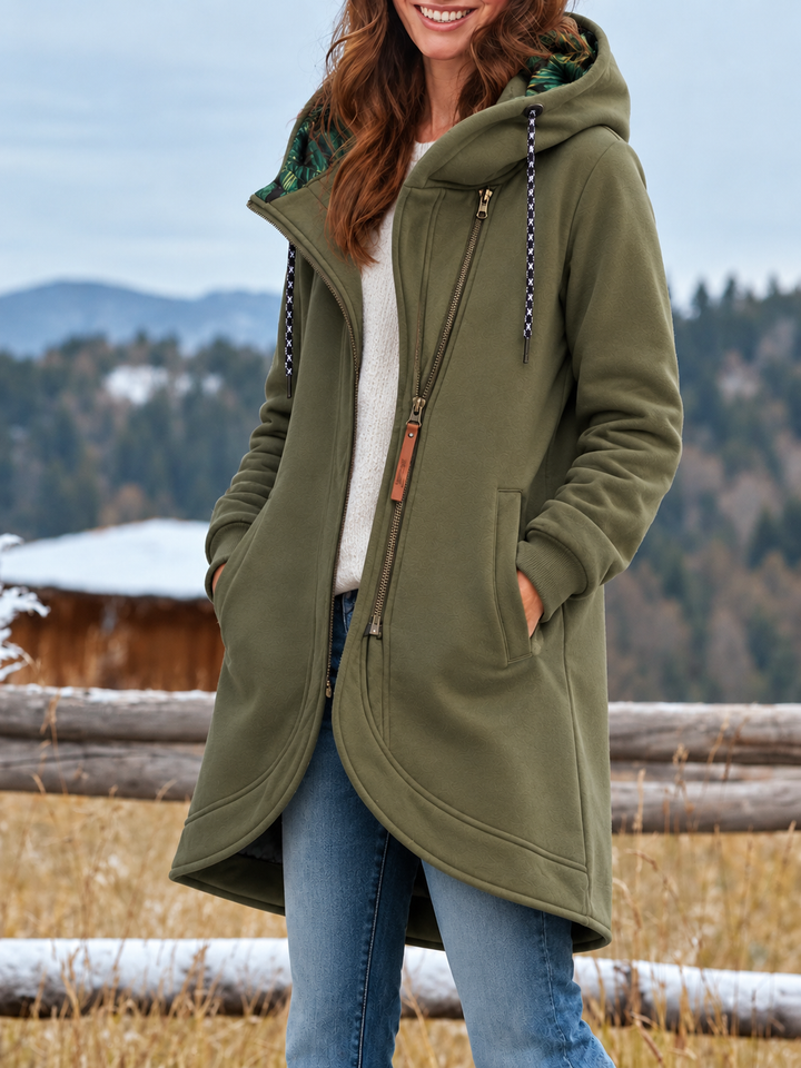 Aurélie | Chaqueta Cálida con Capucha