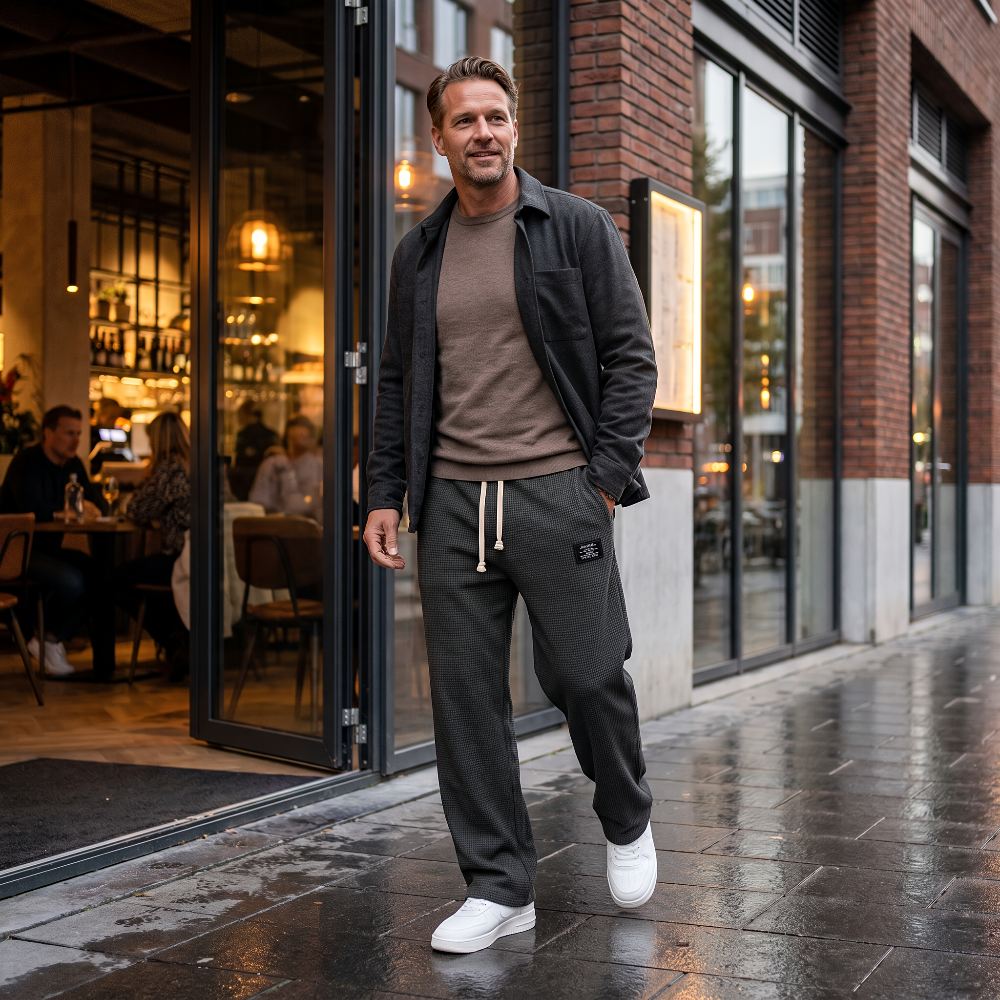 Pantalón Ancho Ajustable para Hombre