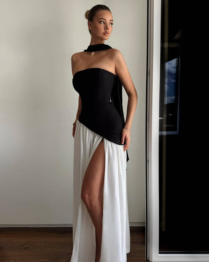 Mayra Black Maxi Dress