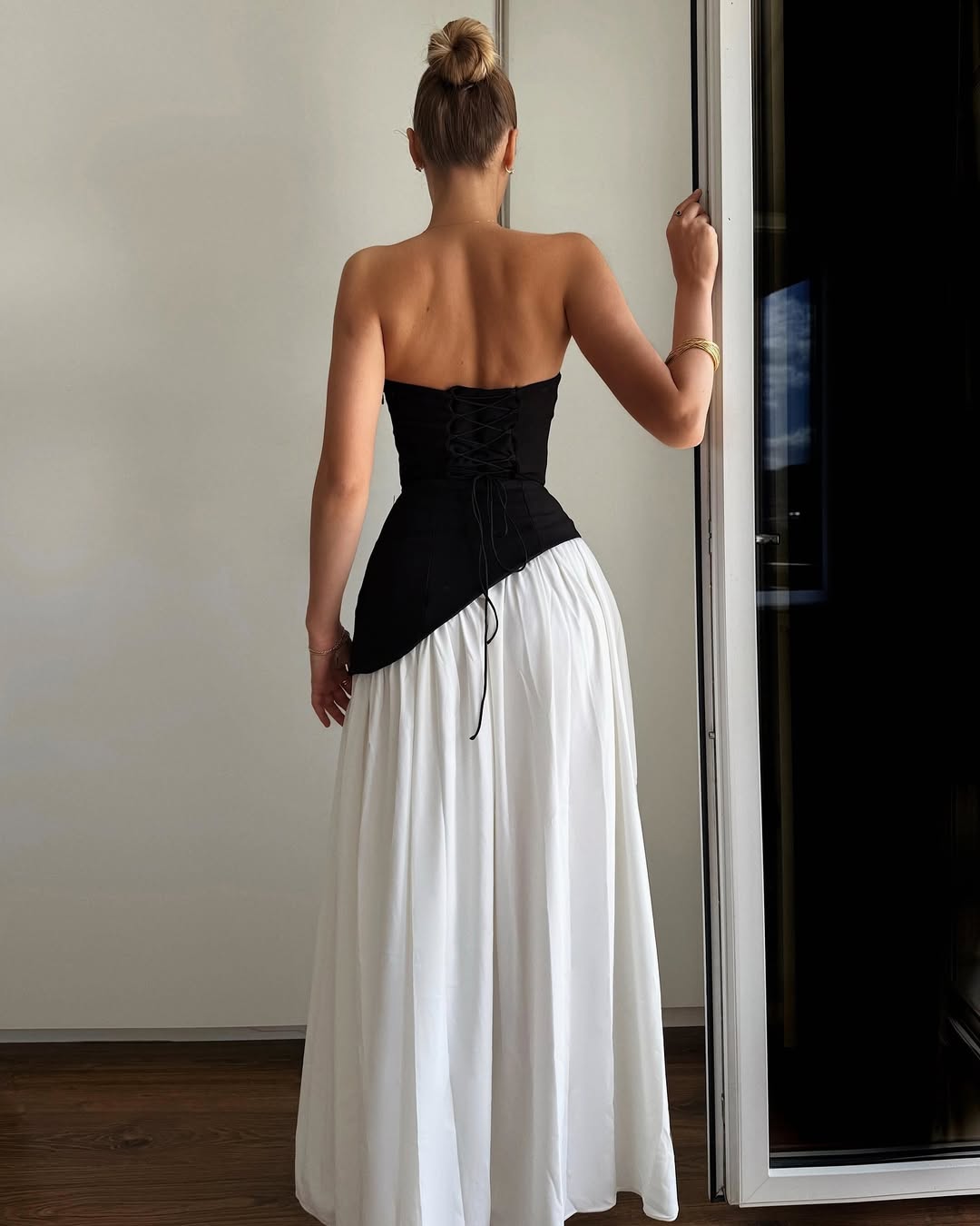 Mayra Black Maxi Dress