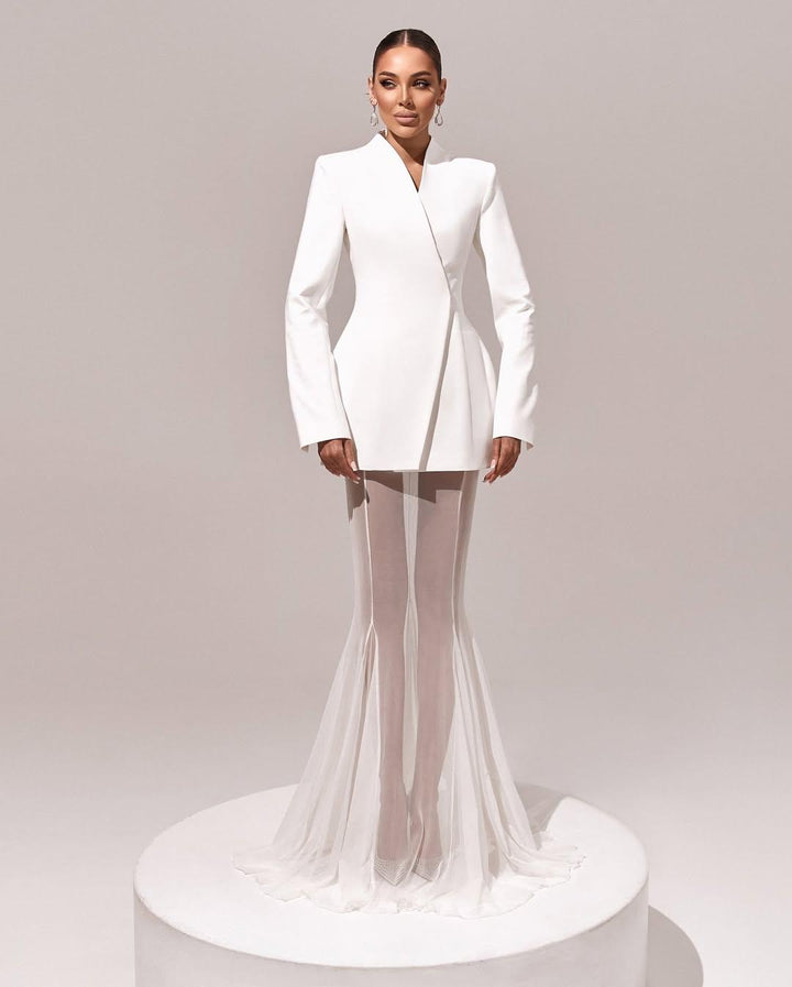 Iryne Ivory Maxi Dress