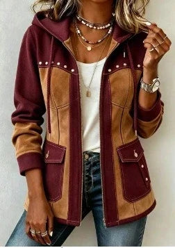 Véronique | Chaqueta de Otoño con Capucha