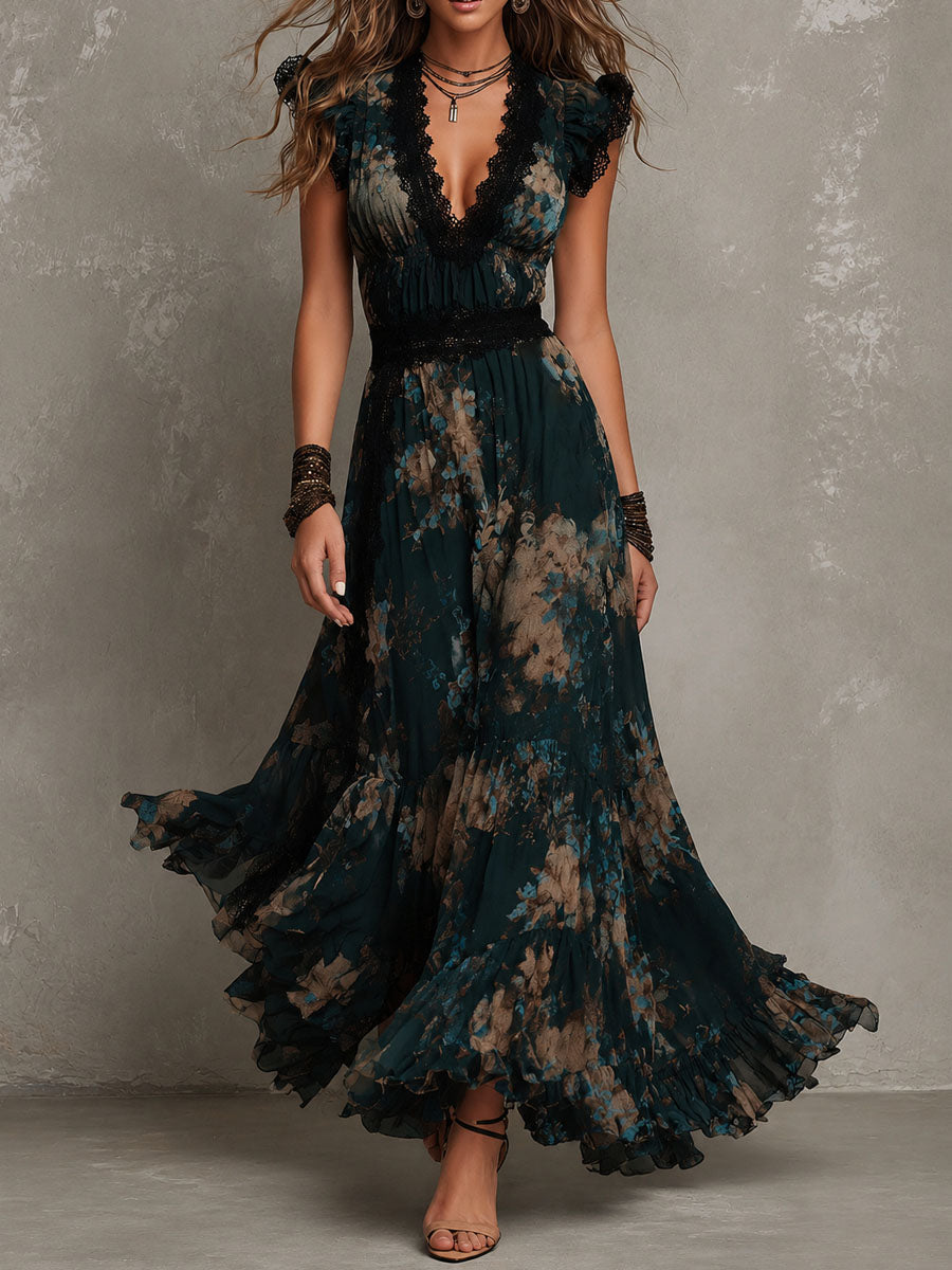 Wendy | Vestido Maxi Floral