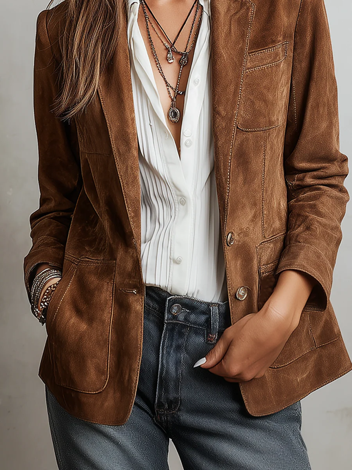 Marcelle | Blazer Marrón Vintage