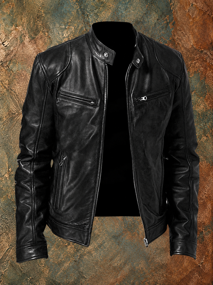 Pieter | Chaqueta Casual de Cuero