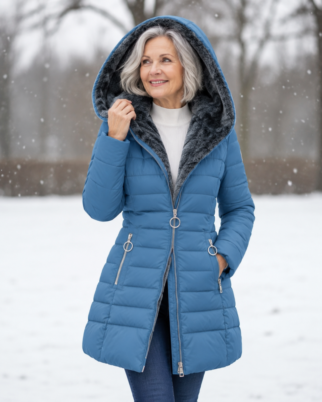 Marga | Chaqueta Acolchada con Capucha