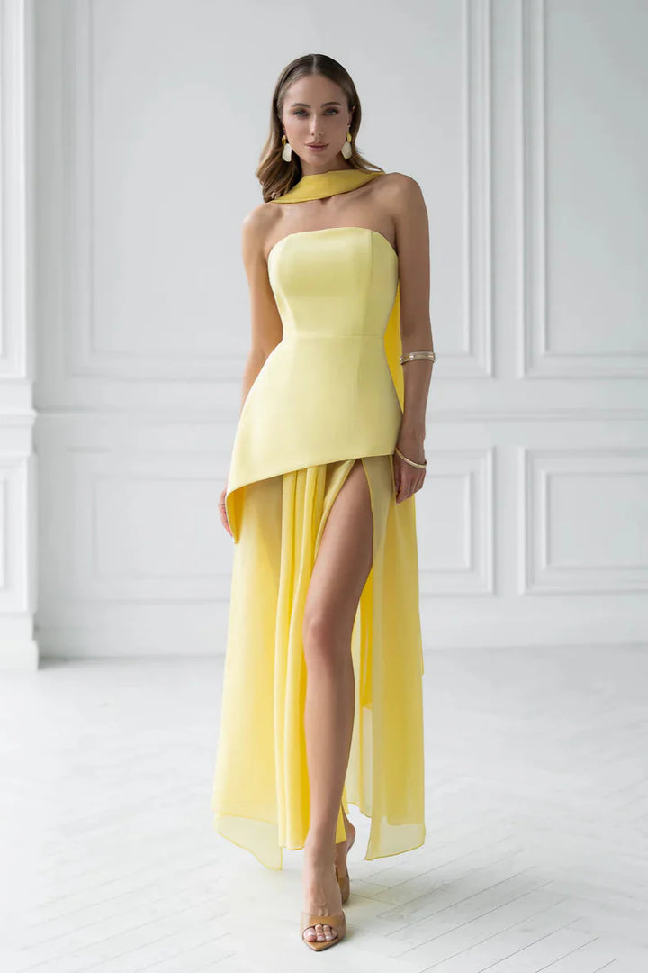 Azaleea Yellow Maxi Dress