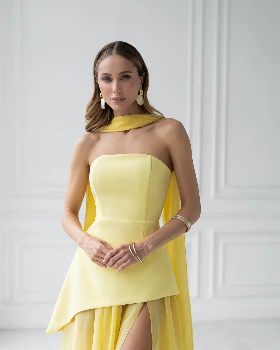 Azaleea Yellow Maxi Dress