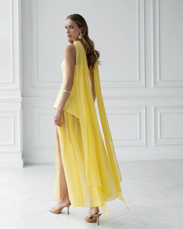 Azaleea Yellow Maxi Dress