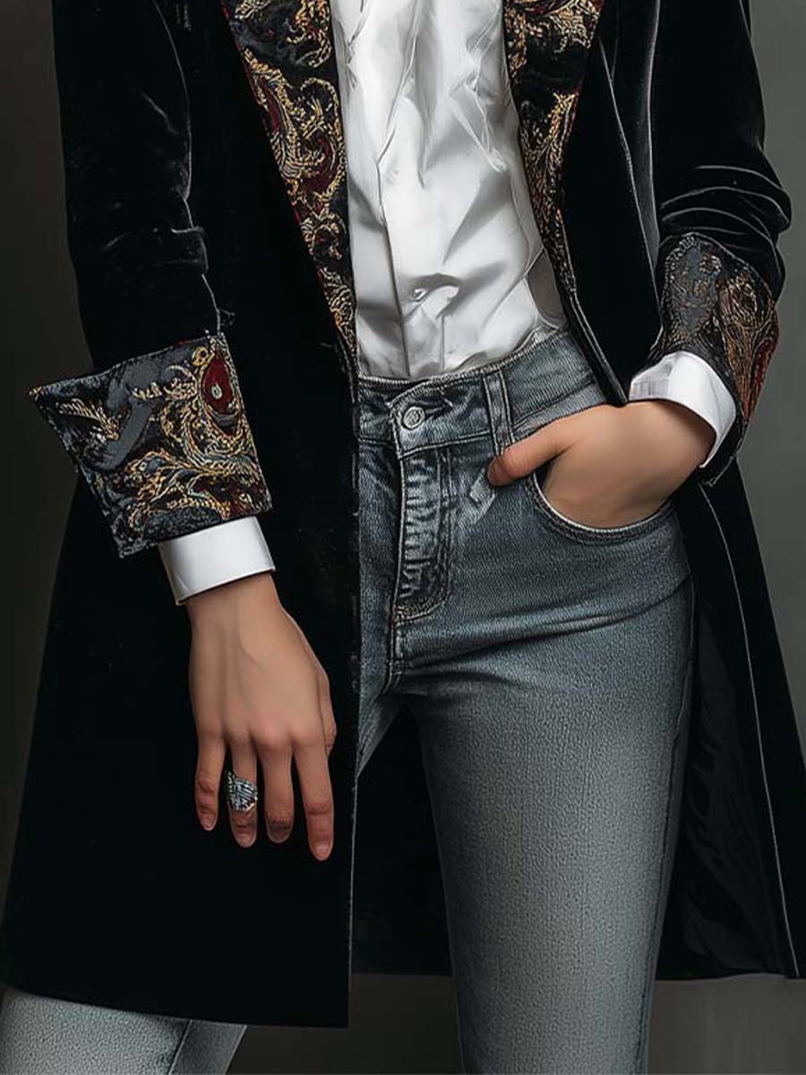 Léontine | Blazer Barroco Negro