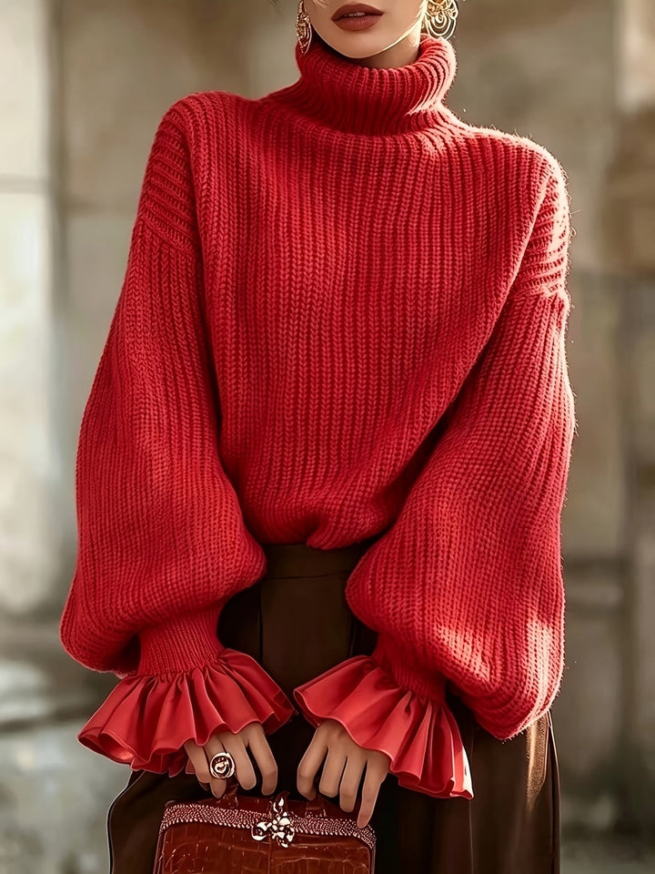 Rosa | Jersey de Cuello Alto