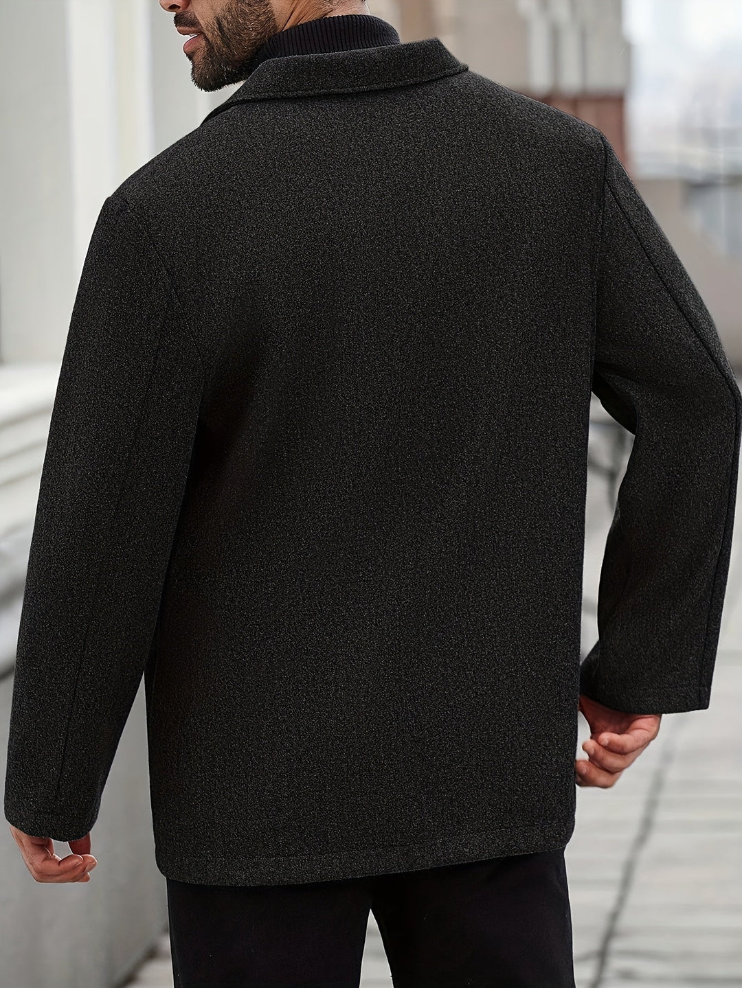 Krijn | Abrigo de Espiga para Hombre