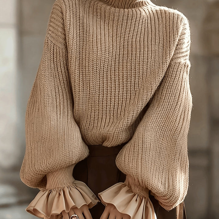 Rosa | Jersey de Cuello Alto