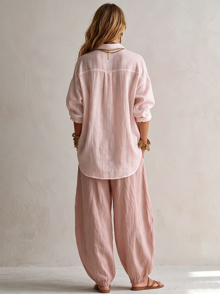 Capucine | Conjunto de Blusa y Pantalón