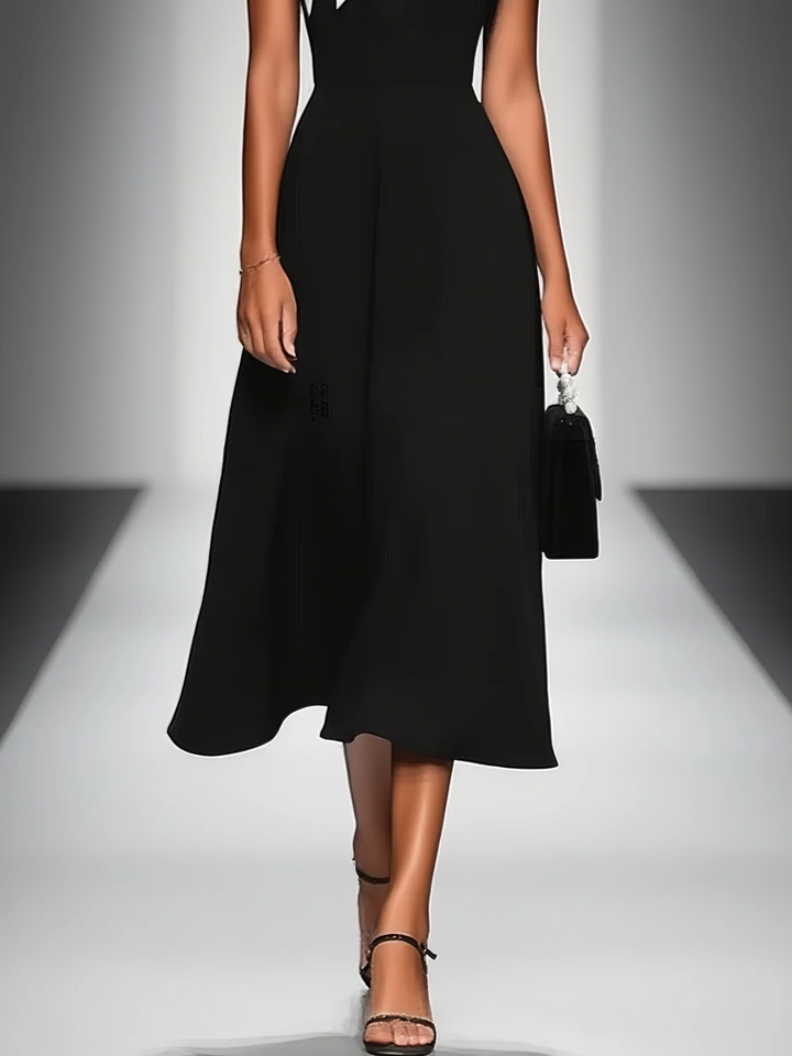 Ariadna | Vestido Midi de Escote Cuadrado