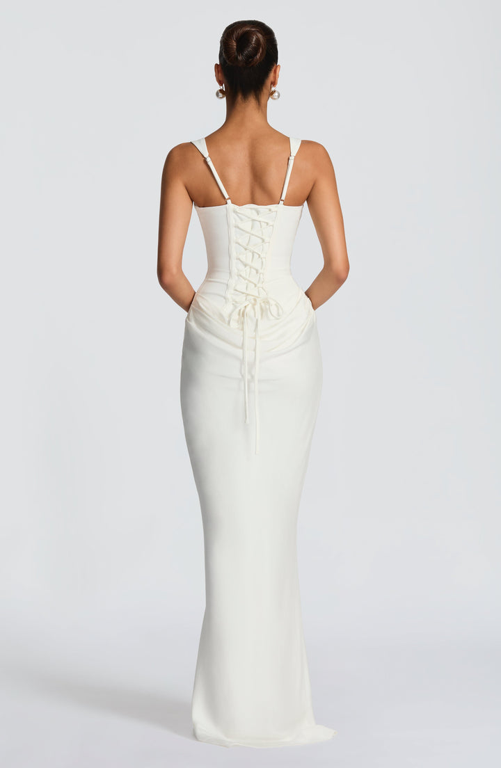 Mariana | Vestido Maxi de Escote Cuadrado