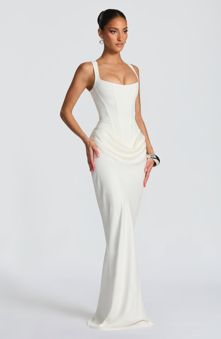Mariana | Vestido Maxi de Escote Cuadrado