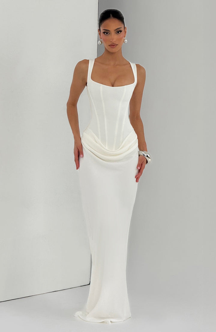 Mariana | Vestido Maxi de Escote Cuadrado