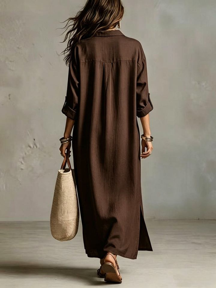 Tina | Vestido Maxi de Invierno