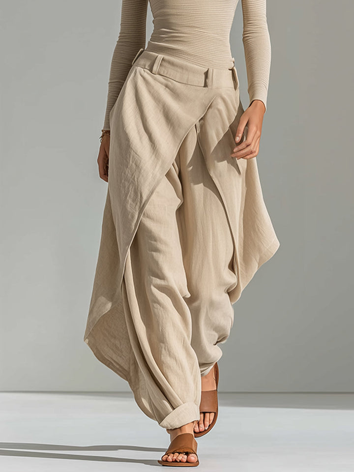 Delphine | Conjunto Beige de Dos Piezas