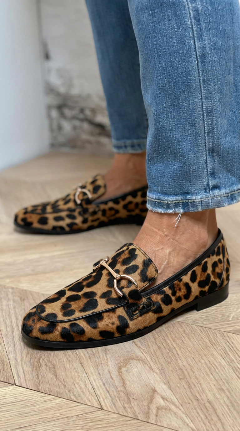 Adriana | Mocasines de Leopardo