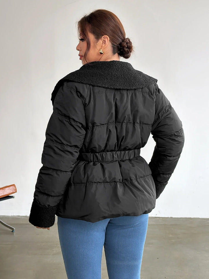 Patricia | Chaqueta Curvy de Invierno con Bolsillos