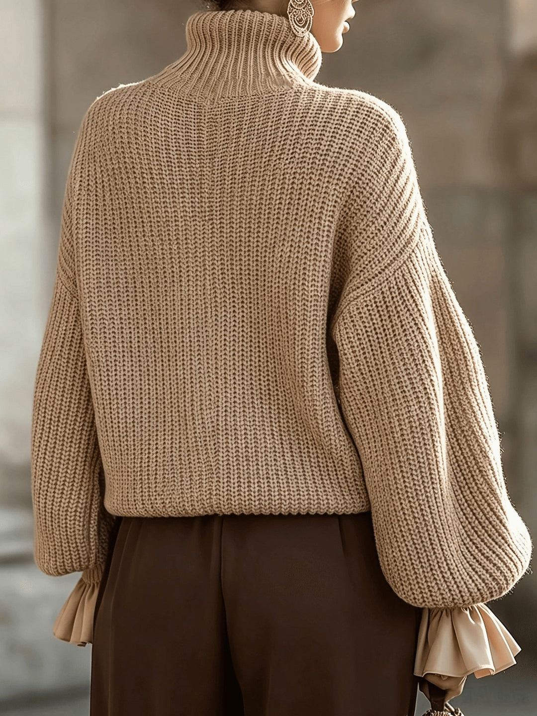 Rosa | Jersey de Cuello Alto