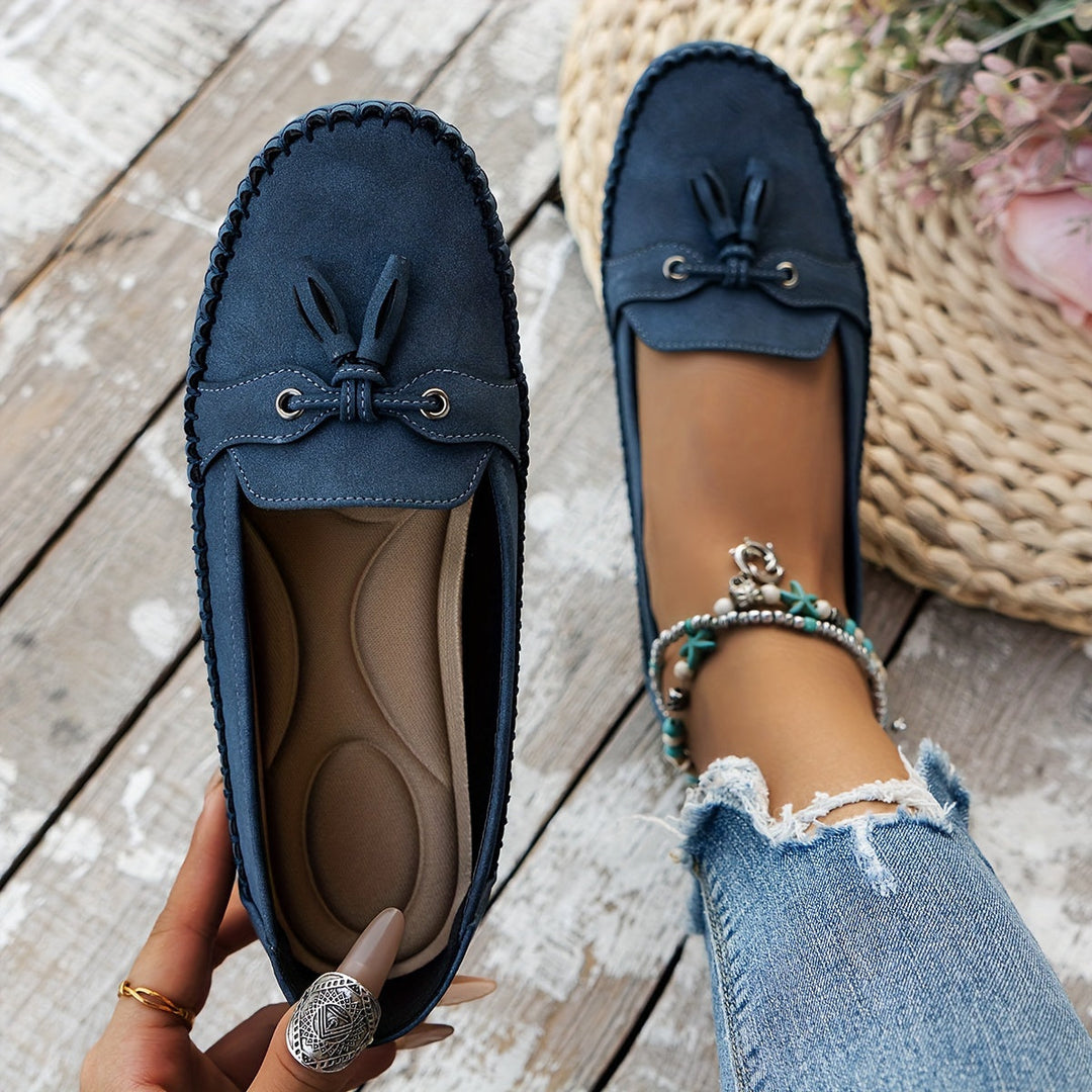 Rosario | Mocasines con Borlas