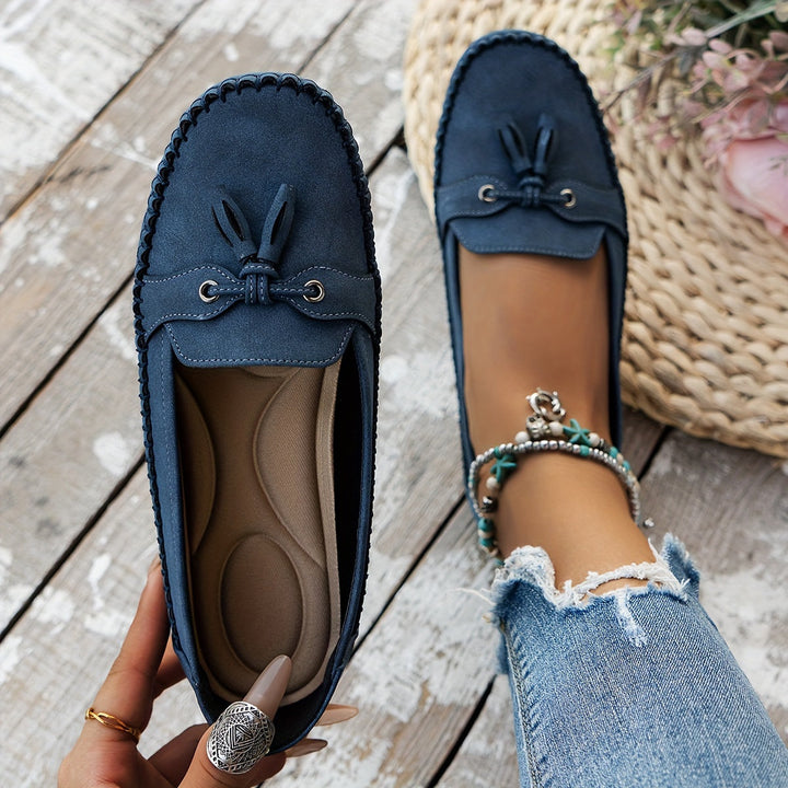 Rosario | Mocasines con Borlas